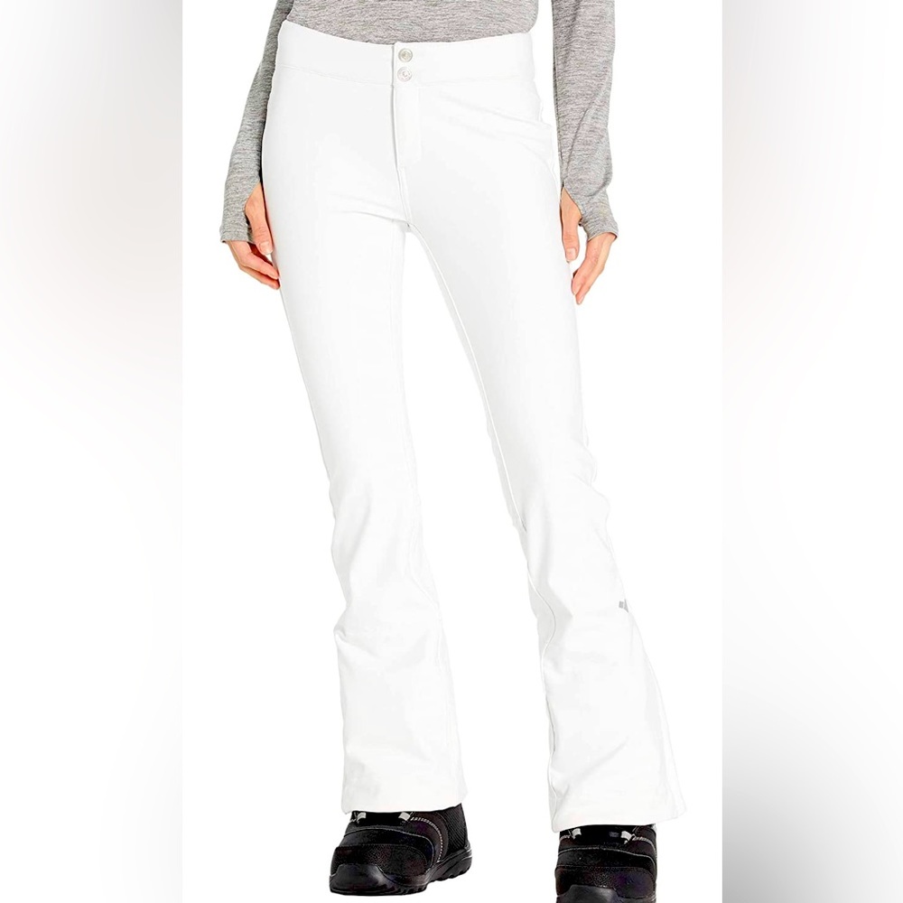 White Obermeyer ski pants